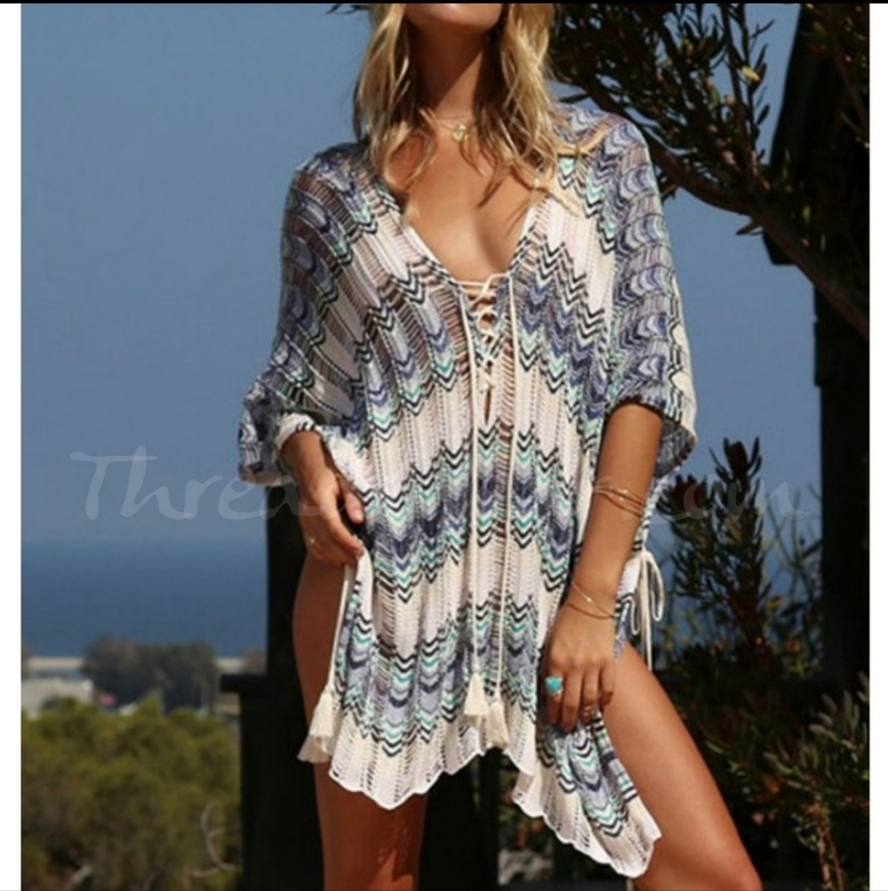 Woven Beach Cover Up